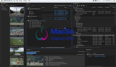 Adobe Media Encoder 界面