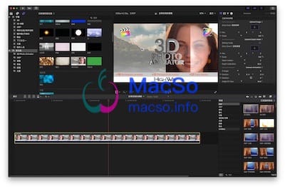 Final Cut Pro X 界面