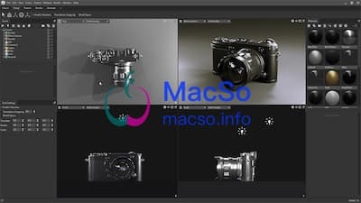 Marmoset Toolbag 界面