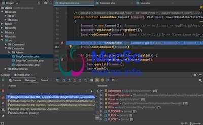 PhpStorm 界面