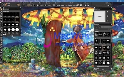 Corel Painter 2022 界面