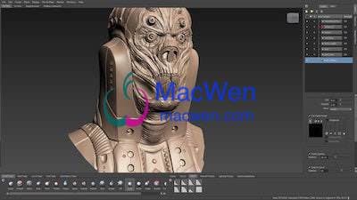 Mudbox 界面