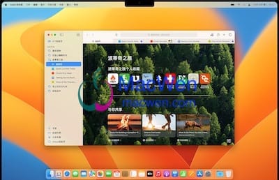 macOS Ventura 界面
