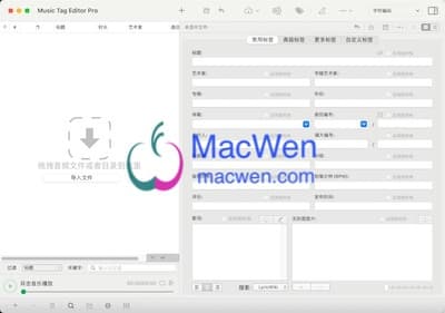 Music Tag Editor 界面